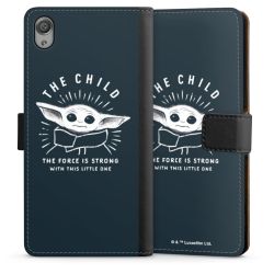 Sideflip mit langer Lasche schwarz