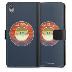 Sideflip mit langer Lasche schwarz