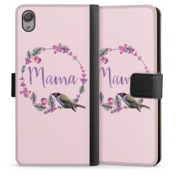 Sideflip mit langer Lasche schwarz