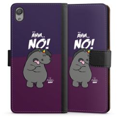 Sideflip mit langer Lasche schwarz