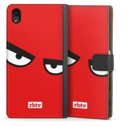 Sideflip mit langer Lasche schwarz