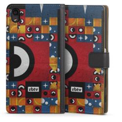 Sideflip mit langer Lasche schwarz