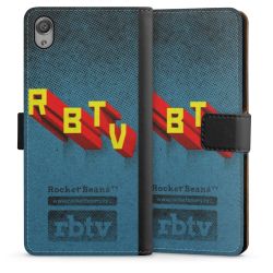 Sideflip mit langer Lasche schwarz