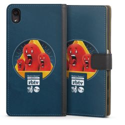 Sideflip mit langer Lasche schwarz