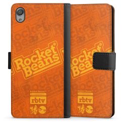 Sideflip mit langer Lasche schwarz