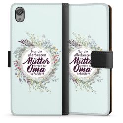 Sideflip mit langer Lasche schwarz