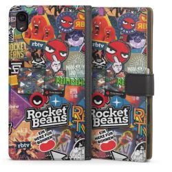 Sideflip mit langer Lasche schwarz