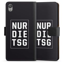 Sideflip mit langer Lasche schwarz