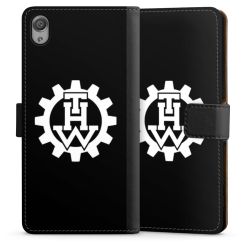 Sideflip mit langer Lasche schwarz