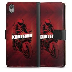 Sideflip mit langer Lasche schwarz