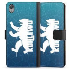 Sideflip mit langer Lasche schwarz