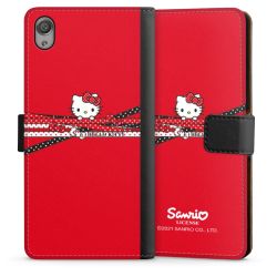 Sideflip mit langer Lasche schwarz