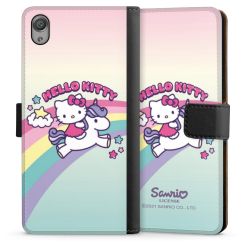 Sideflip mit langer Lasche schwarz