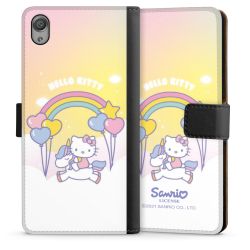 Sideflip mit langer Lasche schwarz