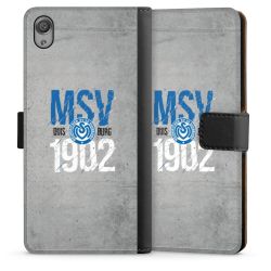 Sideflip mit langer Lasche schwarz