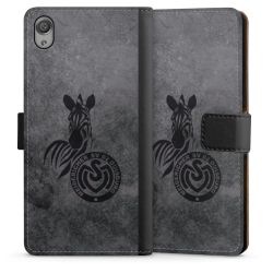 Sideflip mit langer Lasche schwarz