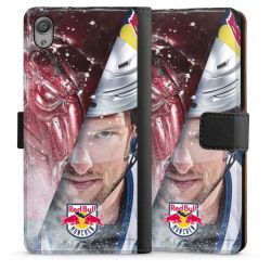 Sideflip mit langer Lasche schwarz