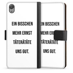 Sideflip mit langer Lasche schwarz