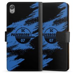 Sideflip mit langer Lasche schwarz