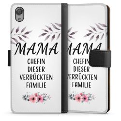 Sideflip mit langer Lasche schwarz