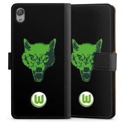 Sideflip mit langer Lasche schwarz