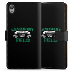 Sideflip mit langer Lasche schwarz