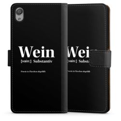 Sideflip mit langer Lasche schwarz