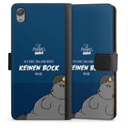 Sideflip mit langer Lasche schwarz