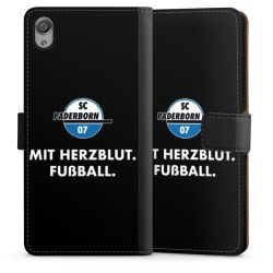 Sideflip mit langer Lasche schwarz