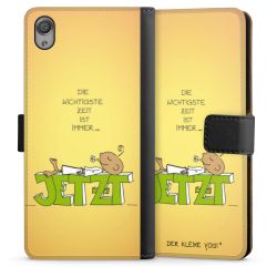 Sideflip mit langer Lasche schwarz