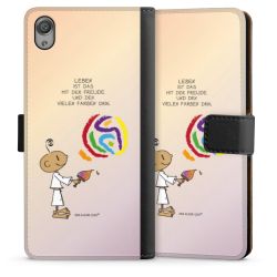 Sideflip mit langer Lasche schwarz