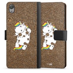 Sideflip mit langer Lasche schwarz