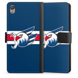 Sideflip mit langer Lasche schwarz