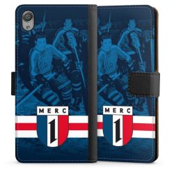 Sideflip mit langer Lasche schwarz