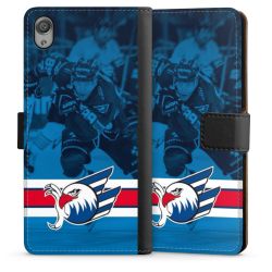 Sideflip mit langer Lasche schwarz