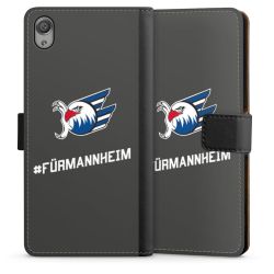 Sideflip mit langer Lasche schwarz