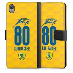 Sideflip mit langer Lasche schwarz