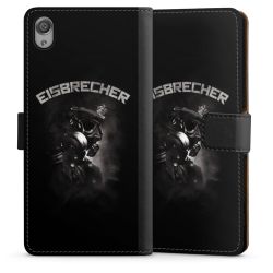 Sideflip mit langer Lasche schwarz