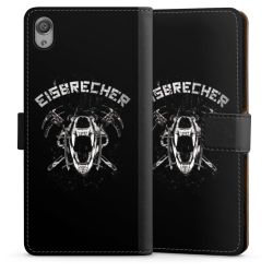 Sideflip mit langer Lasche schwarz