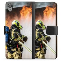 Sideflip mit langer Lasche schwarz