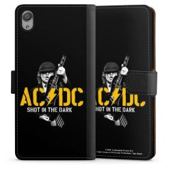 Sideflip mit langer Lasche schwarz