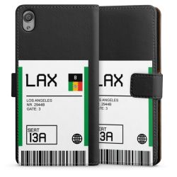 Sideflip mit langer Lasche schwarz