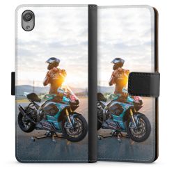 Sideflip mit langer Lasche schwarz