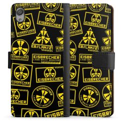 Sideflip mit langer Lasche schwarz