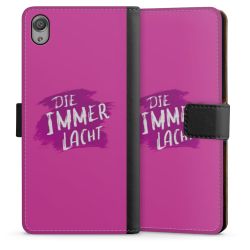 Sideflip mit langer Lasche schwarz