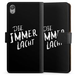 Sideflip mit langer Lasche schwarz