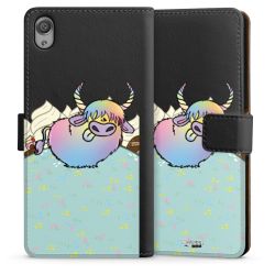 Sideflip mit langer Lasche schwarz