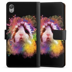 Sideflip mit langer Lasche schwarz