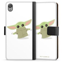 Sideflip mit langer Lasche schwarz