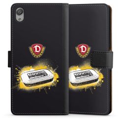 Sideflip mit langer Lasche schwarz